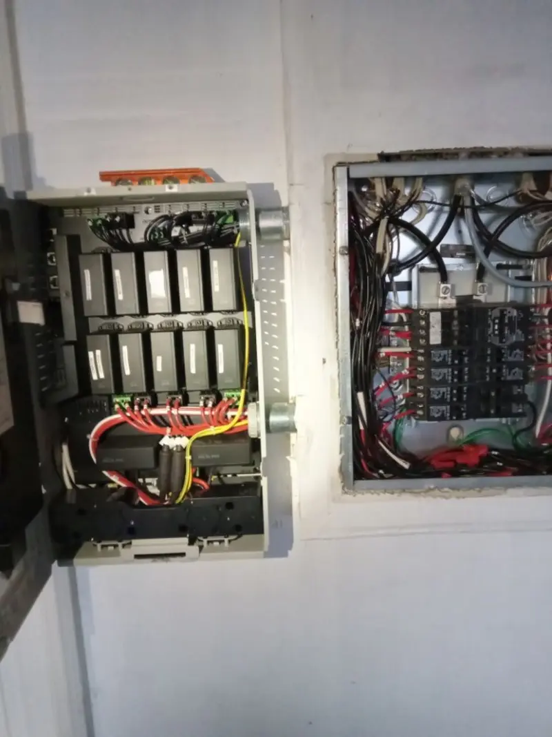 Electrical panel upgrade completed for Indoor Lighting Installation in Prospect Park